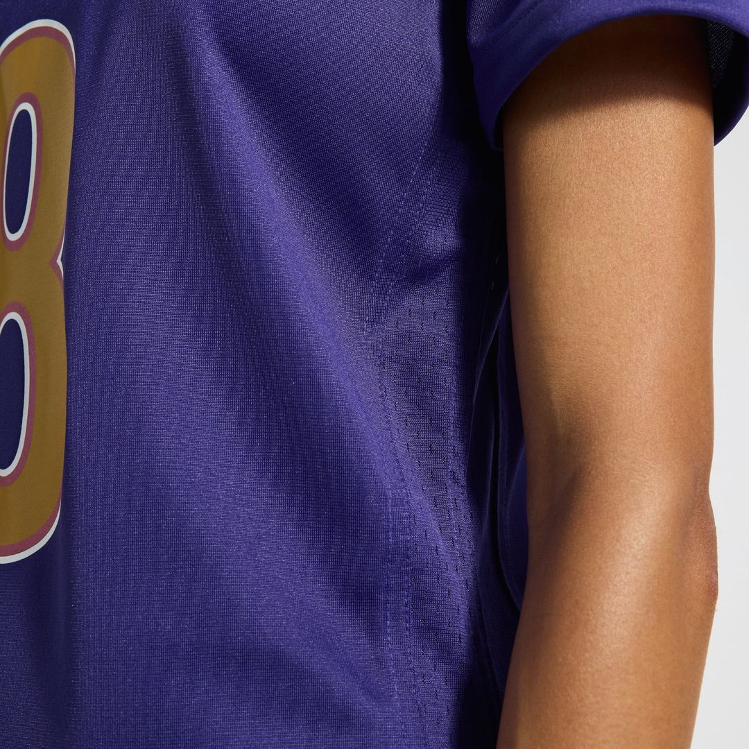 Lamar Jackson Baltimore Ravens Women's Alternate Game Jersey - Black