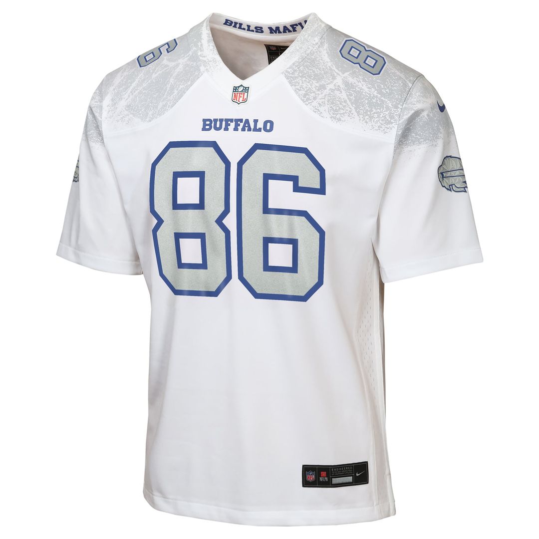 Dalton Kincaid Buffalo Bills Youth Rivalries Collection Game Jersey - White