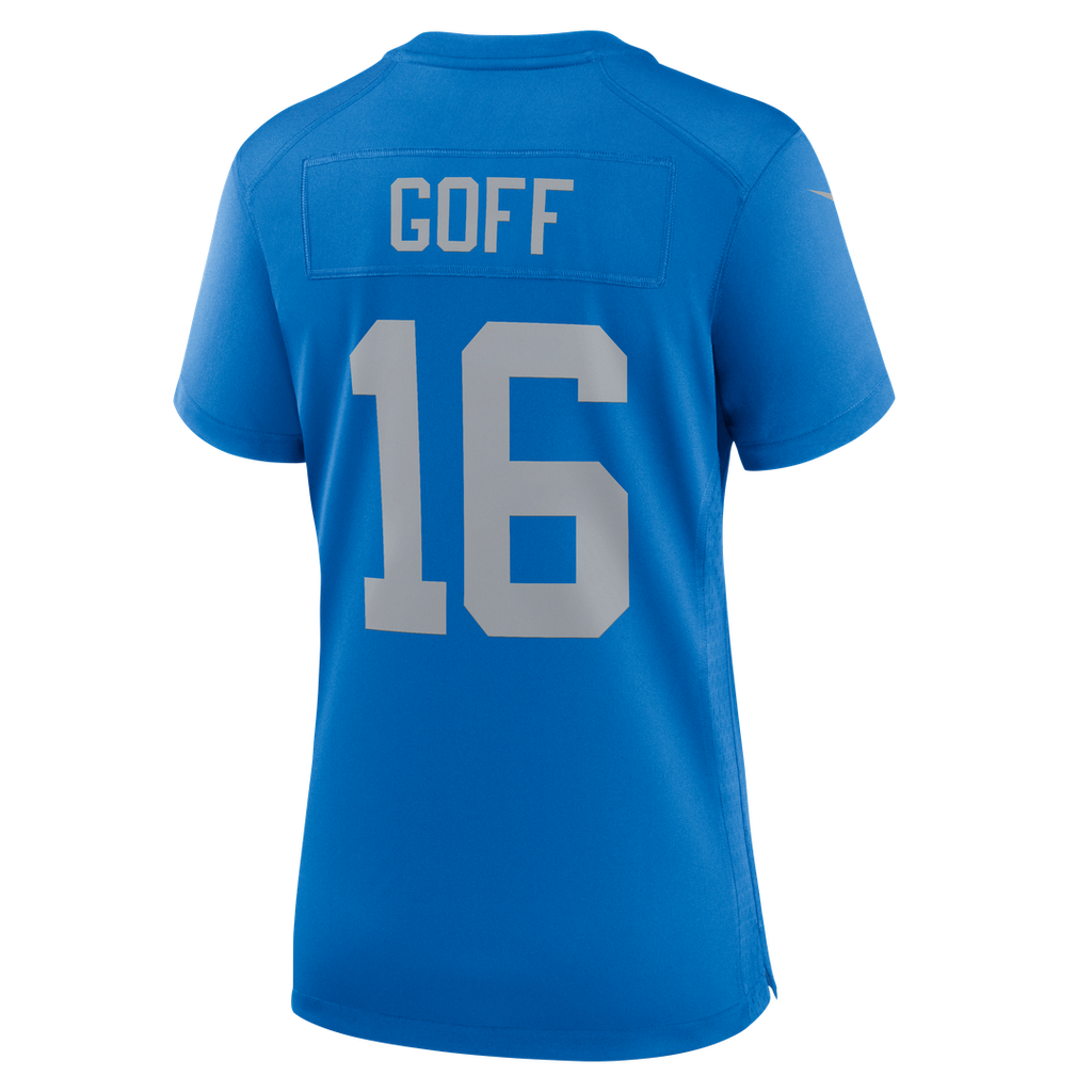 Jared Goff Detroit Lions Women's Alternate Game Jersey - Blue