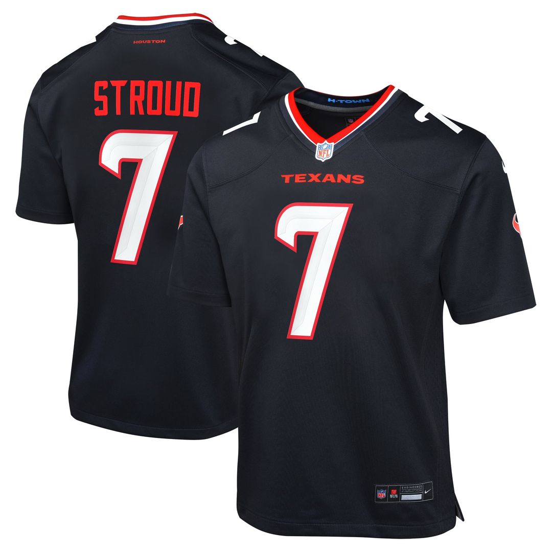 C.J. Stroud Houston Texans Youth Game Jersey - White