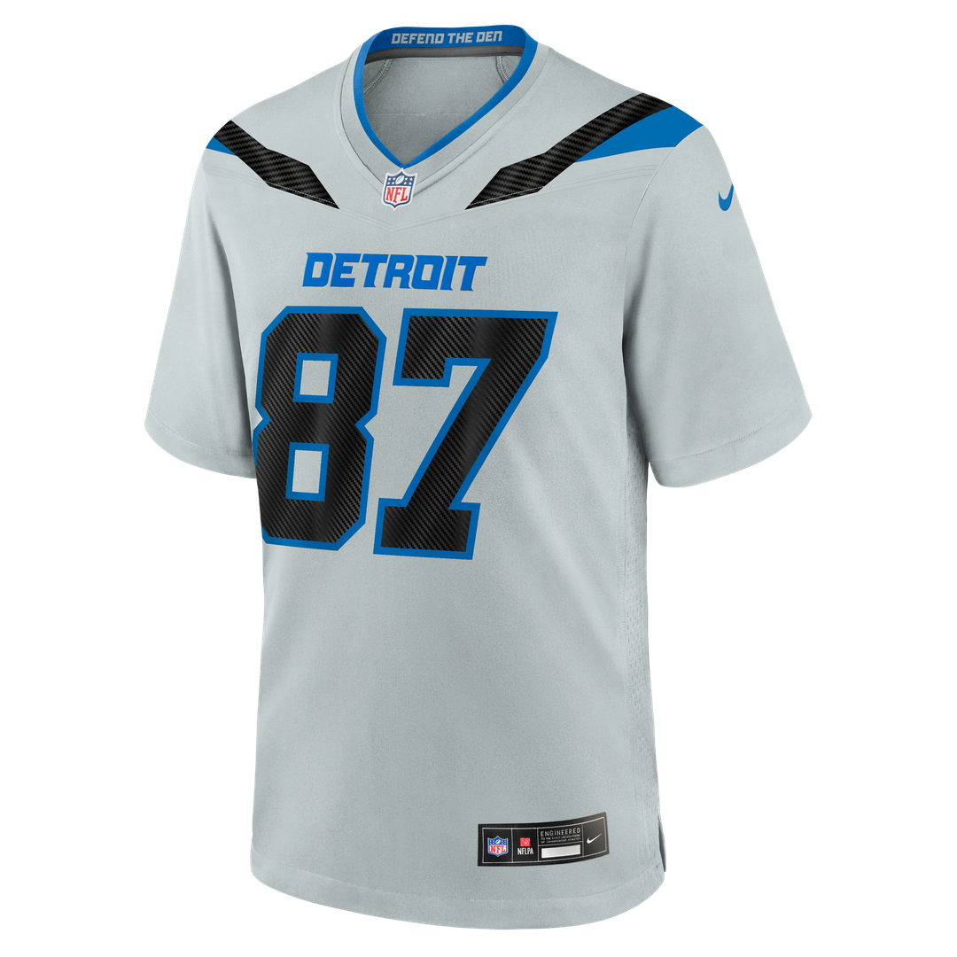 Sam LaPorta Detroit Lions 2026 Rivalries Collection Game Jersey - Silver