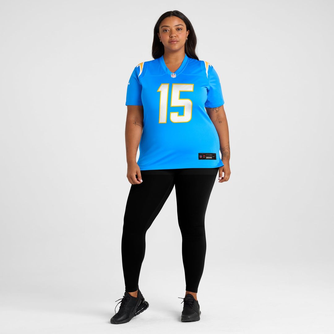 Ladd McConkey Los Angeles Chargers Women's Alternate Charger Power Game Jersey - Gold