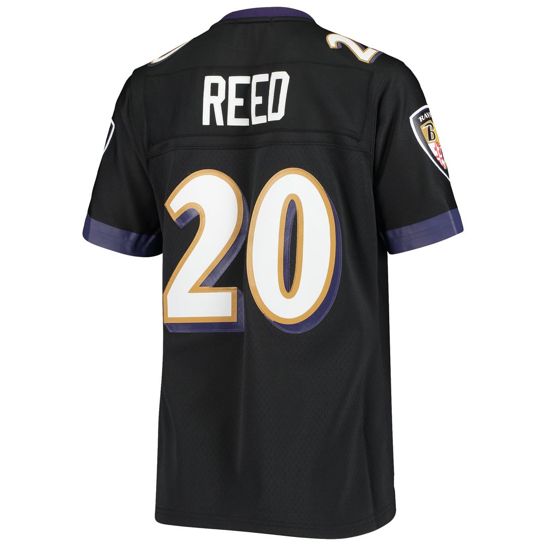 Ed Reed Baltimore Ravens Women's Legacy Replica Team Jersey - Black