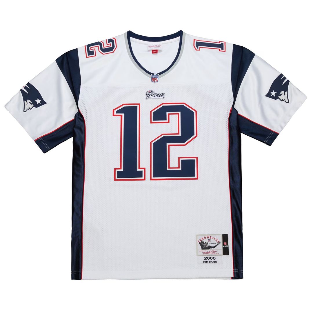 Tom Brady New England Patriots Big & Tall 2001 Legacy Retired Player Jersey - Navy