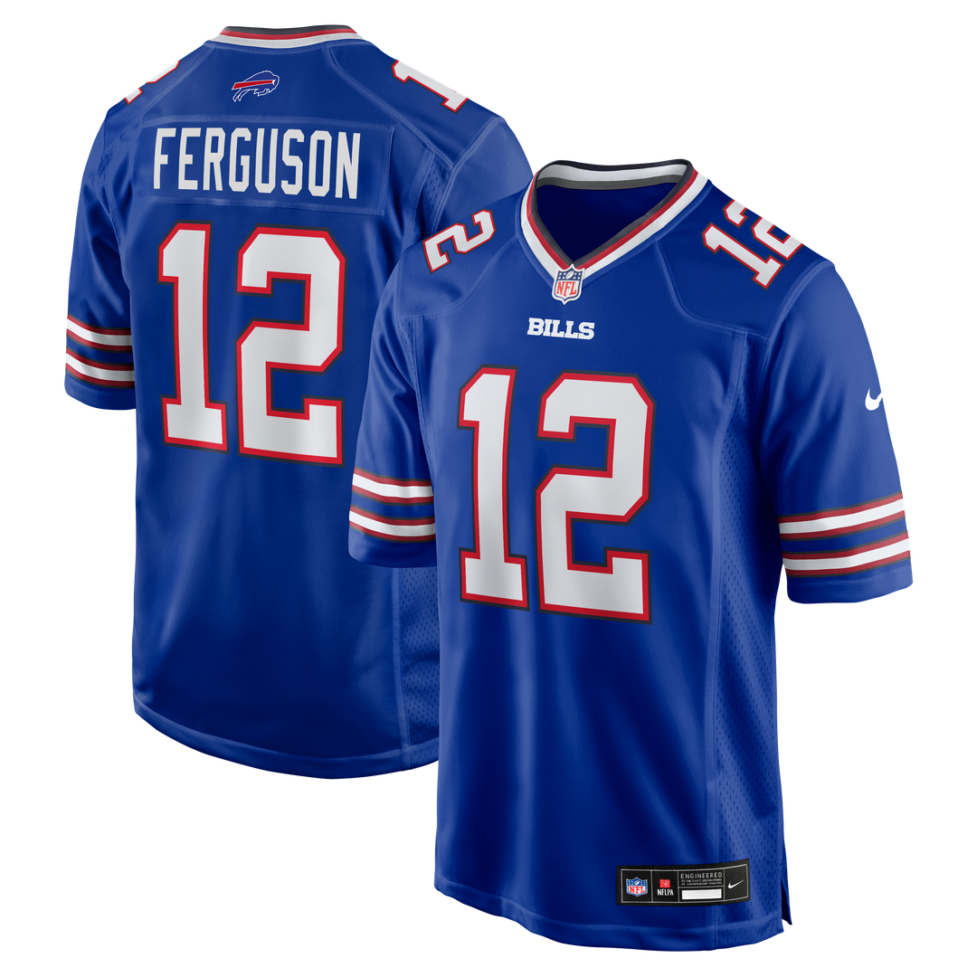 Joe Ferguson Buffalo Bills Game Retired Player Jersey - Royal