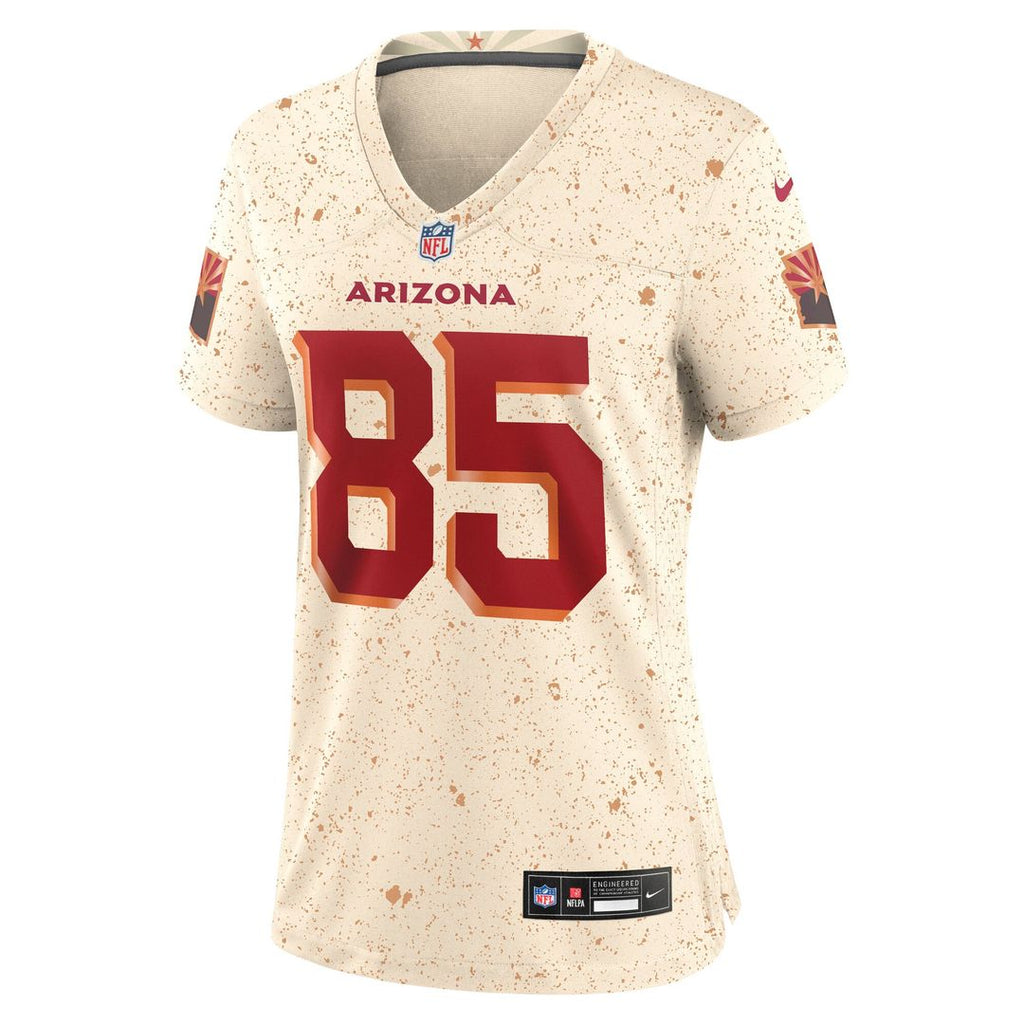 Trey McBride Arizona Cardinals Women's Rivalries Collection Game Jersey - Natural