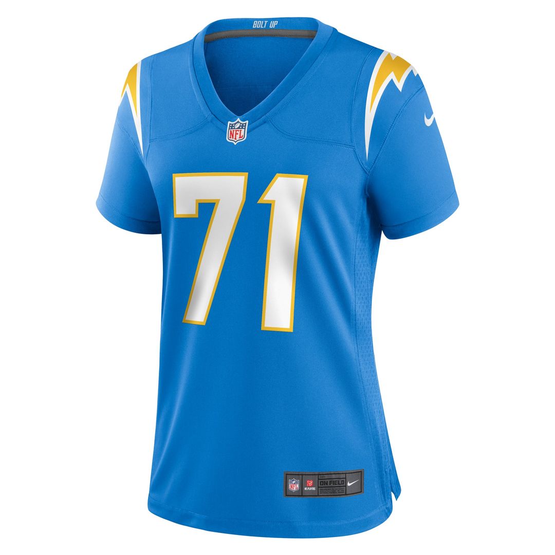 Jordan McFadden Los Angeles Chargers Women's Team Game Jersey - Powder Blue