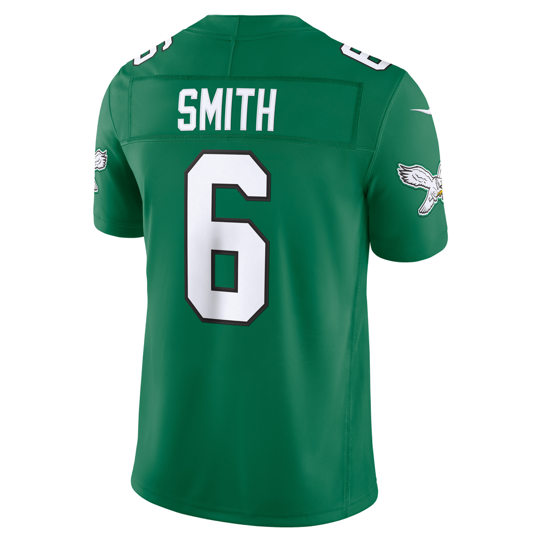 DeVonta Smith Philadelphia Eagles Alternate Vapor F.U.S.E. Stitched Limited Jersey - Black