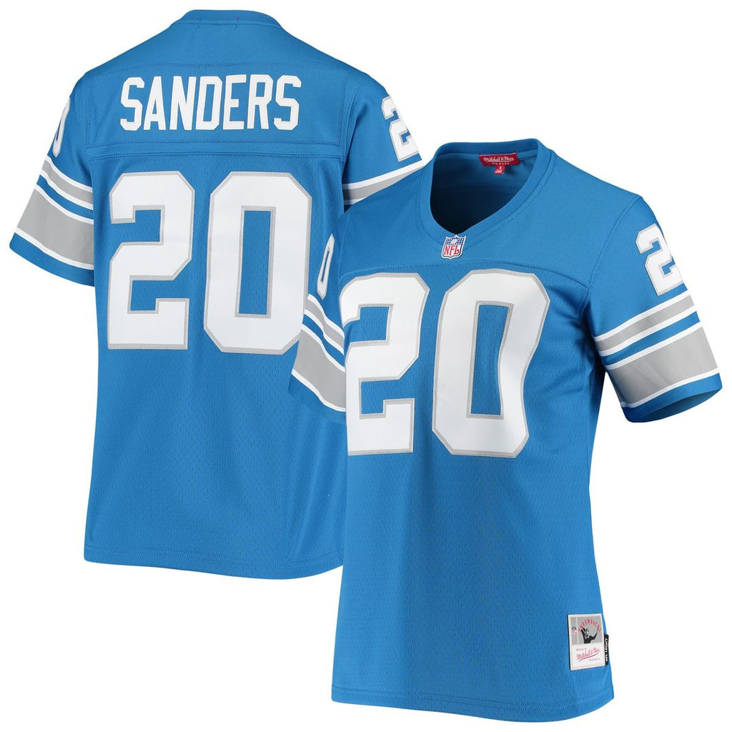 Barry Sanders Detroit Lions Women's 1996 Legacy Replica Jersey - Blue