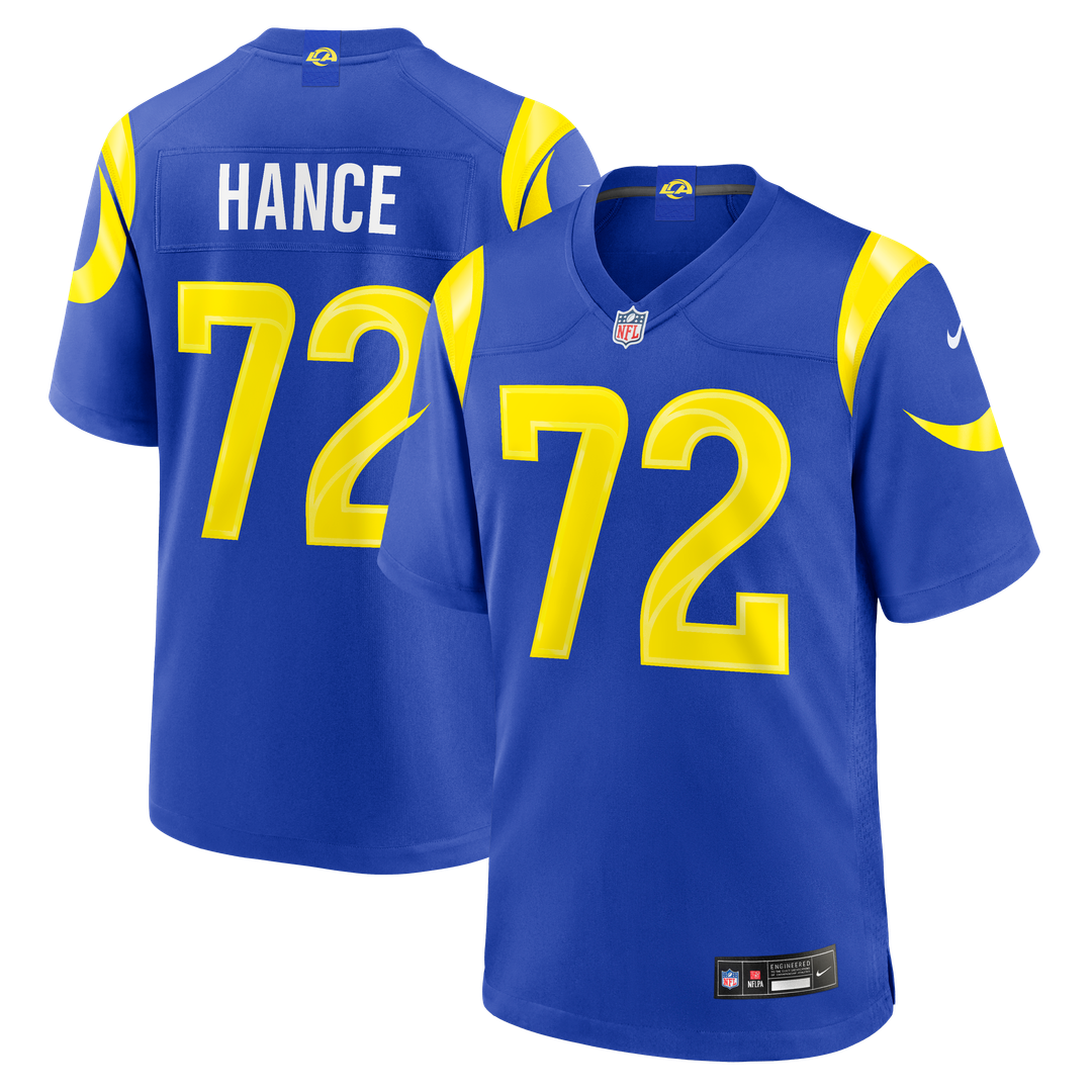 Blake Hance Los Angeles Rams Team Game Jersey - Royal