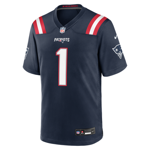 A.J. Brown New England Patriots Youth Team Game Jersey - Navy