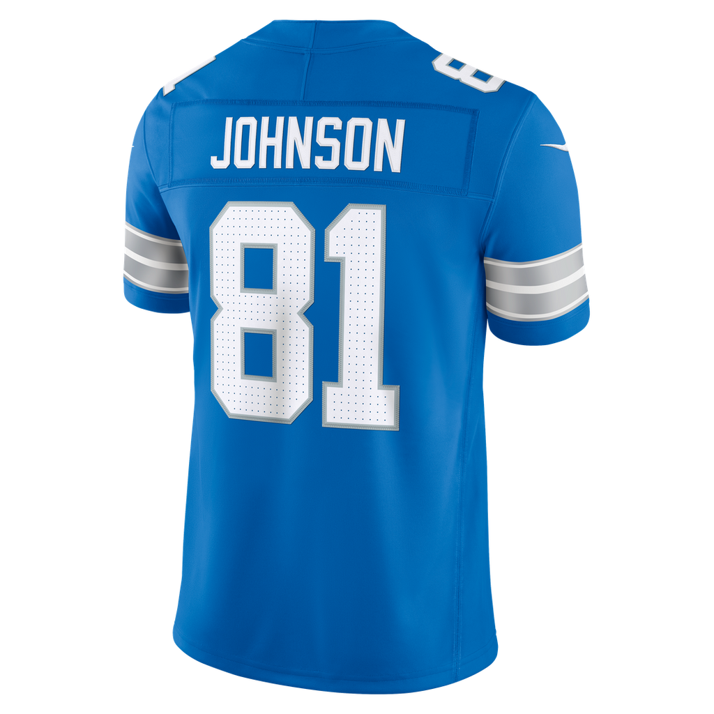 Calvin Johnson Detroit Lions Alternate Vapor F.U.S.E. Stitched Retired Limited Jersey - Black