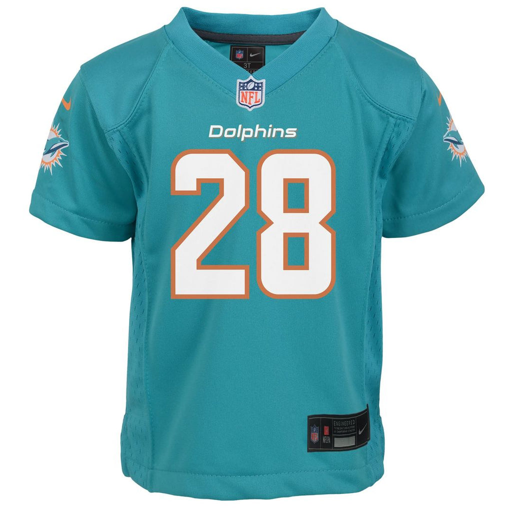 De’Von Achane Miami Dolphins Infant Team Player Game Jersey - Aqua