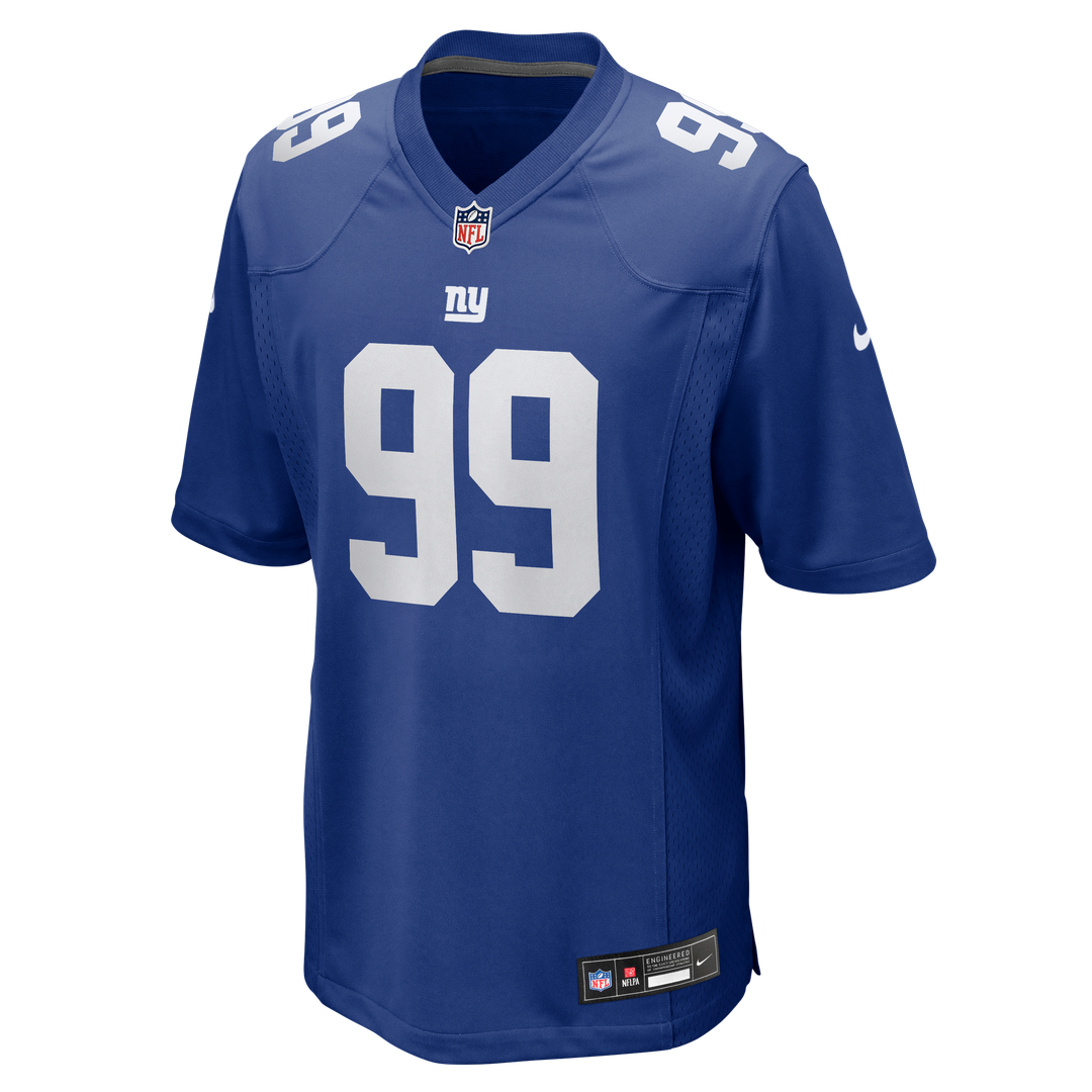 Basil Okoye New York Giants Team Game Jersey - Royal