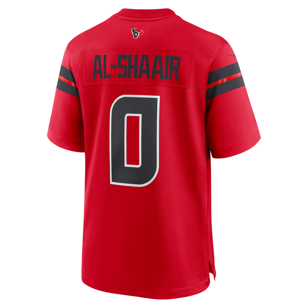 Azeez Al - Shaair Houston Texans Team Game Jersey - Navy