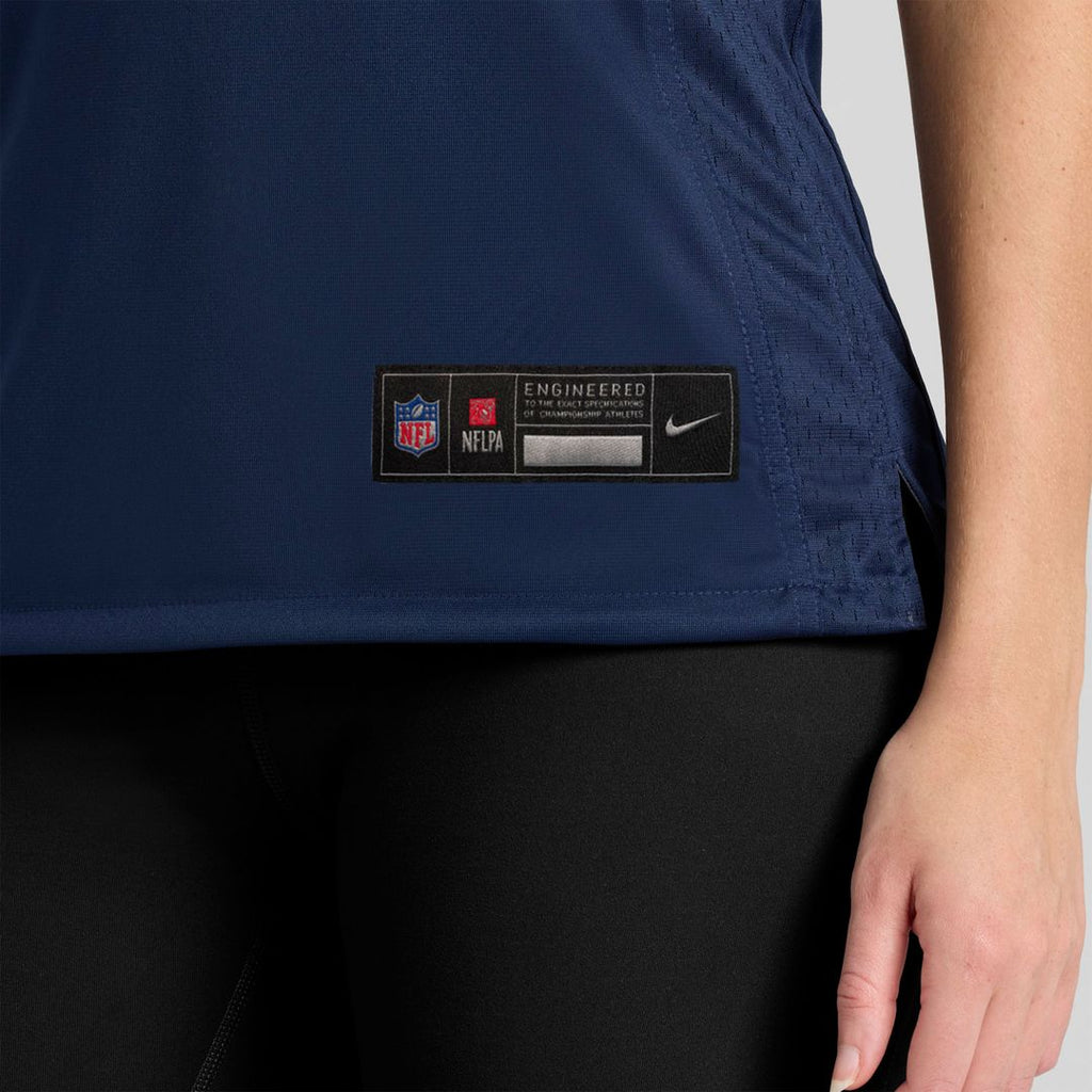 Leonard Taylor New England Patriots Women's Team Game Jersey - Navy