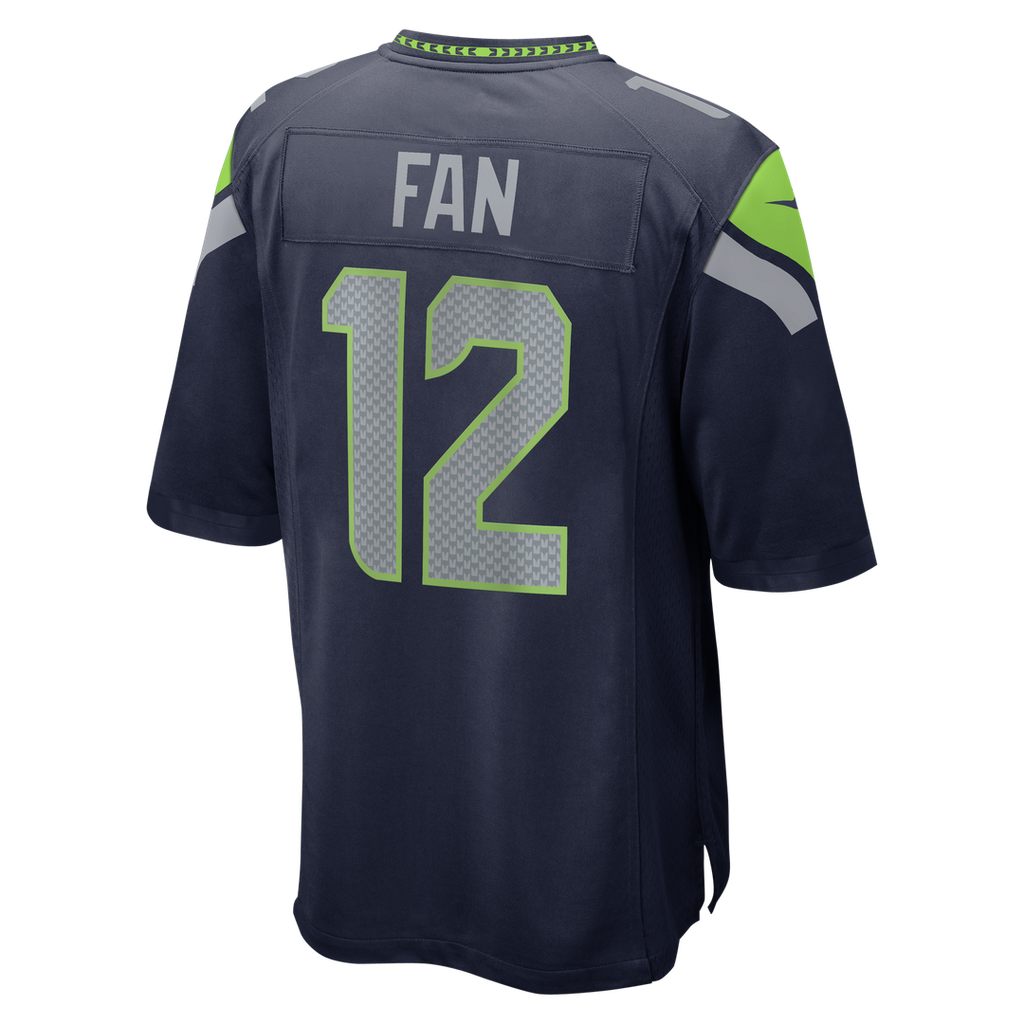 12s Seattle Seahawks Team Game Jersey - College Navy