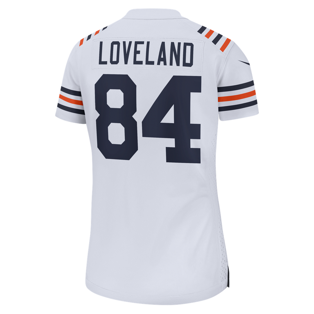 Colston Loveland Chicago Bears Women's Alternate Game Jersey - White