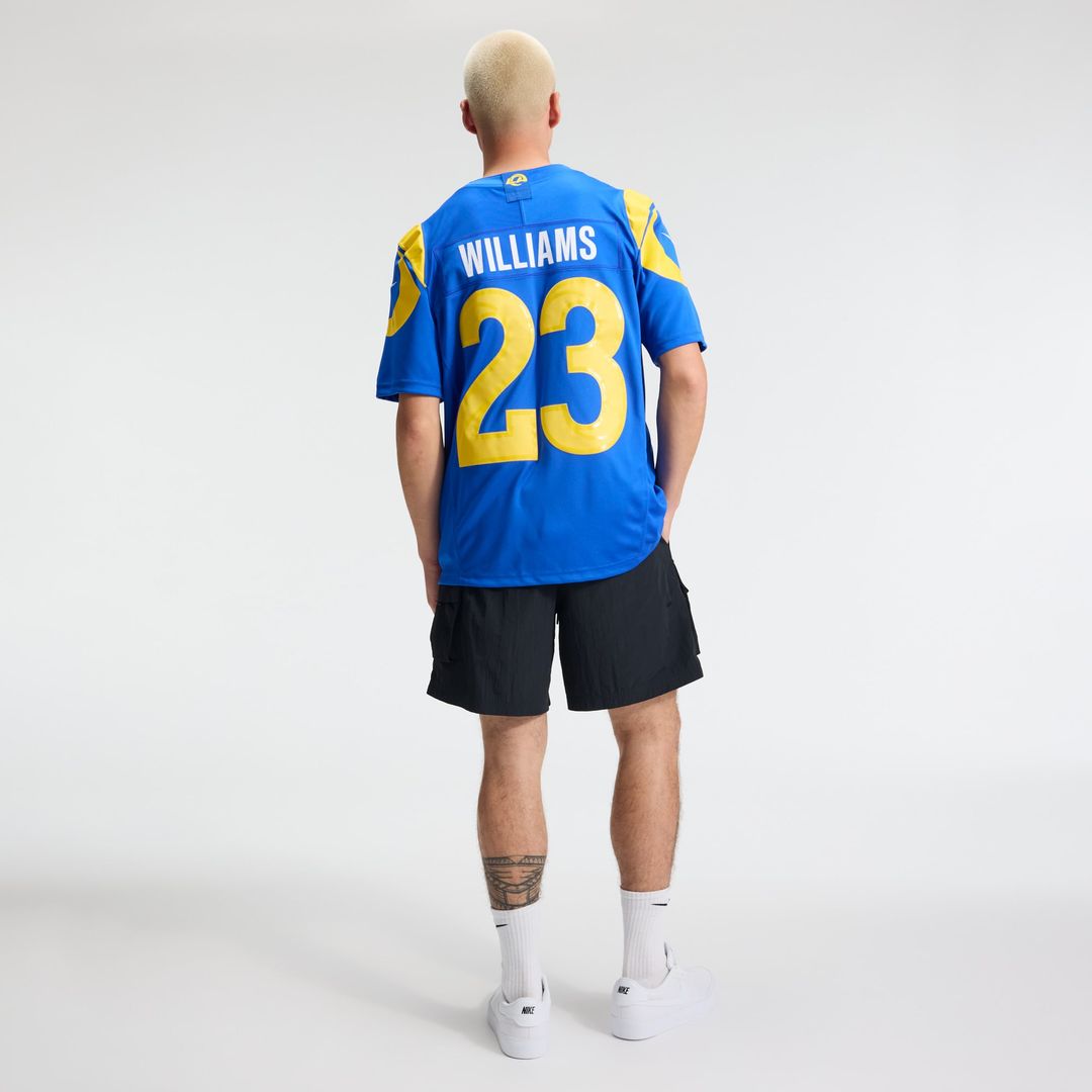 Kyren Williams Los Angeles Rams Classic Sol Vapor F.U.S.E. Stitched Limited Jersey