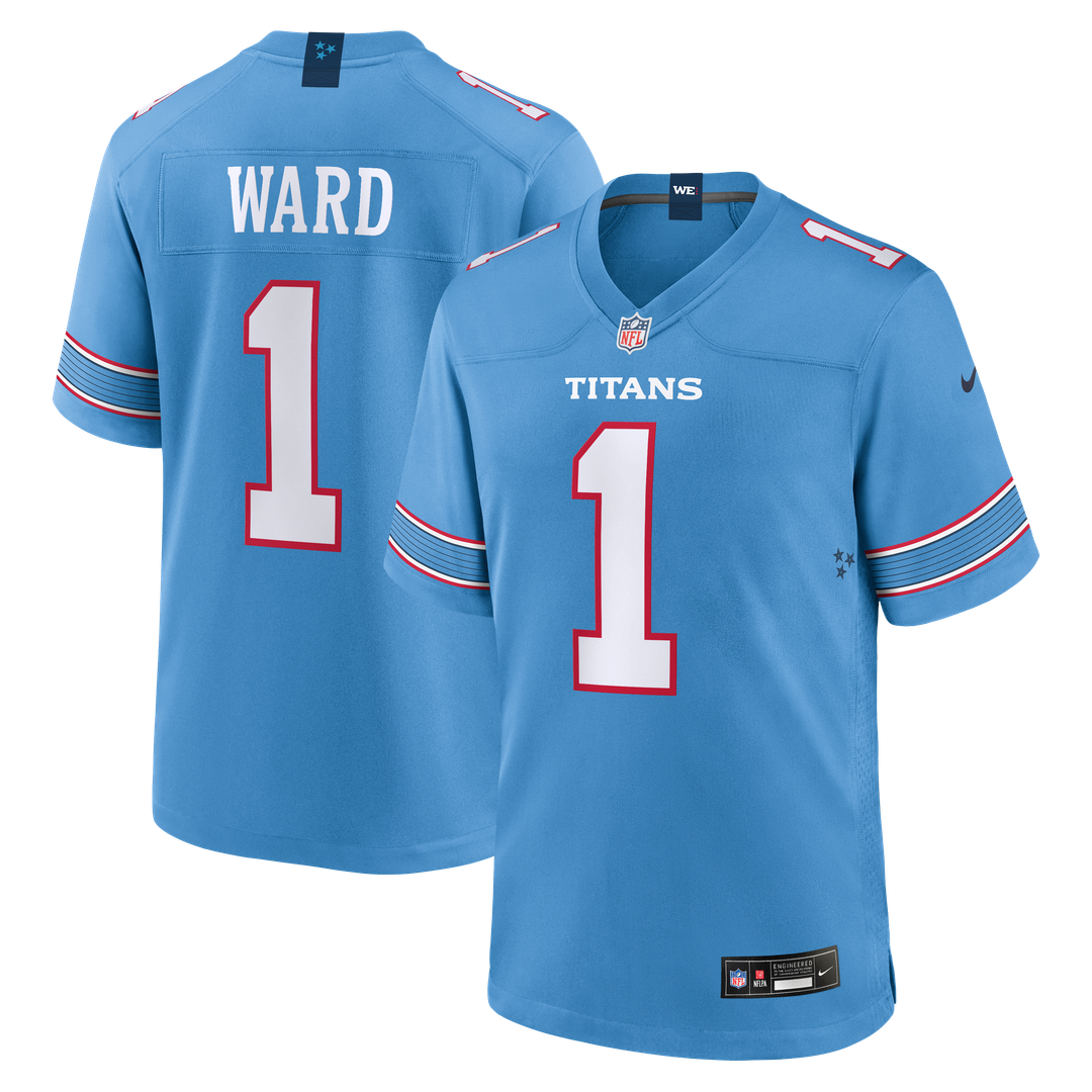 Cameron Ward Tennessee Titans Game Jersey - White