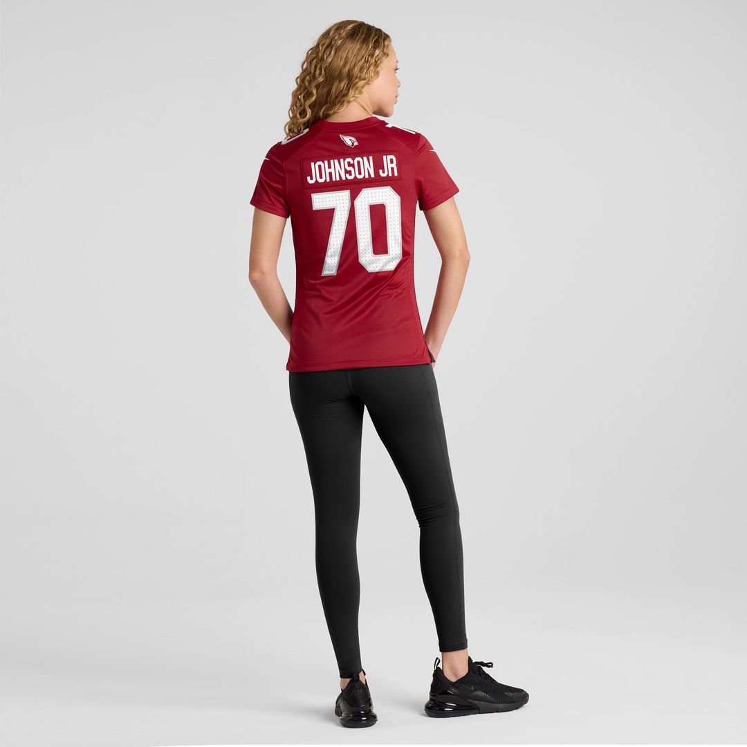 Paris Johnson Jr. Arizona Cardinals Women's Game Jersey - Cardinal