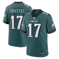 Arnold Ebiketie Philadelphia Eagles Team Game Jersey - Midnight Green