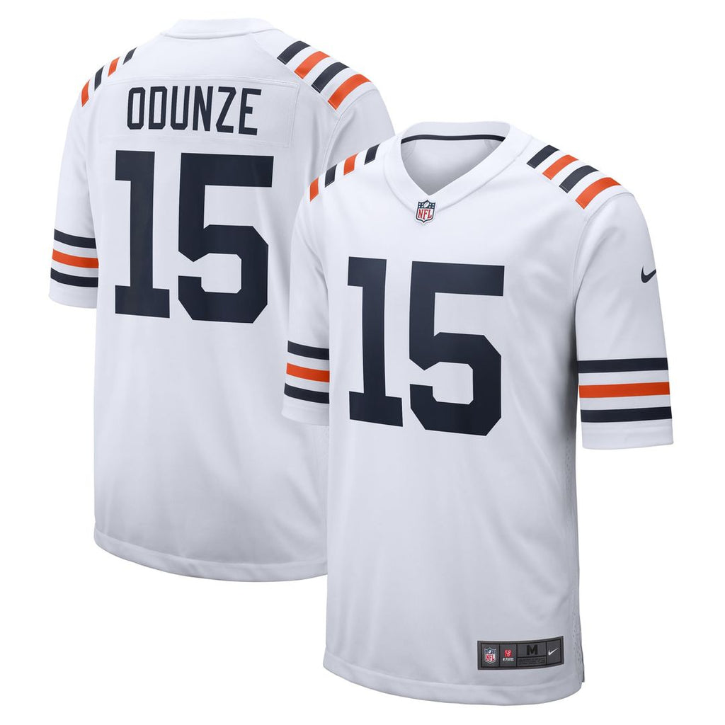 Rome Odunze Chicago Bears Alternate Game Jersey - White