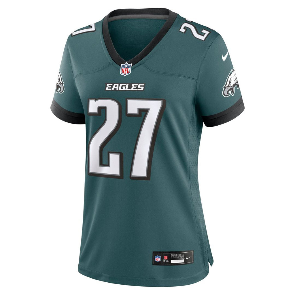 Quinyon Mitchell Philadelphia Eagles Women's Team Game Jersey - Midnight Green
