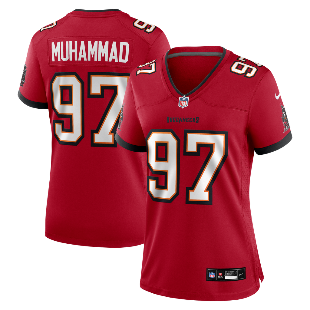 Al - Quadin Muhammad Tampa Bay Buccaneers Women's Team Game Jersey - Red