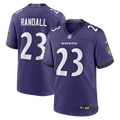 Adam Randall Baltimore Ravens Team Game Jersey - Purple