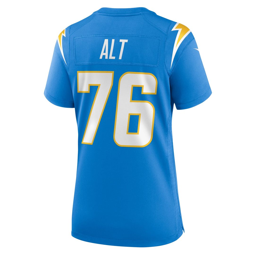 Joe Alt Los Angeles Chargers Women's Game Jersey - Powder Blue