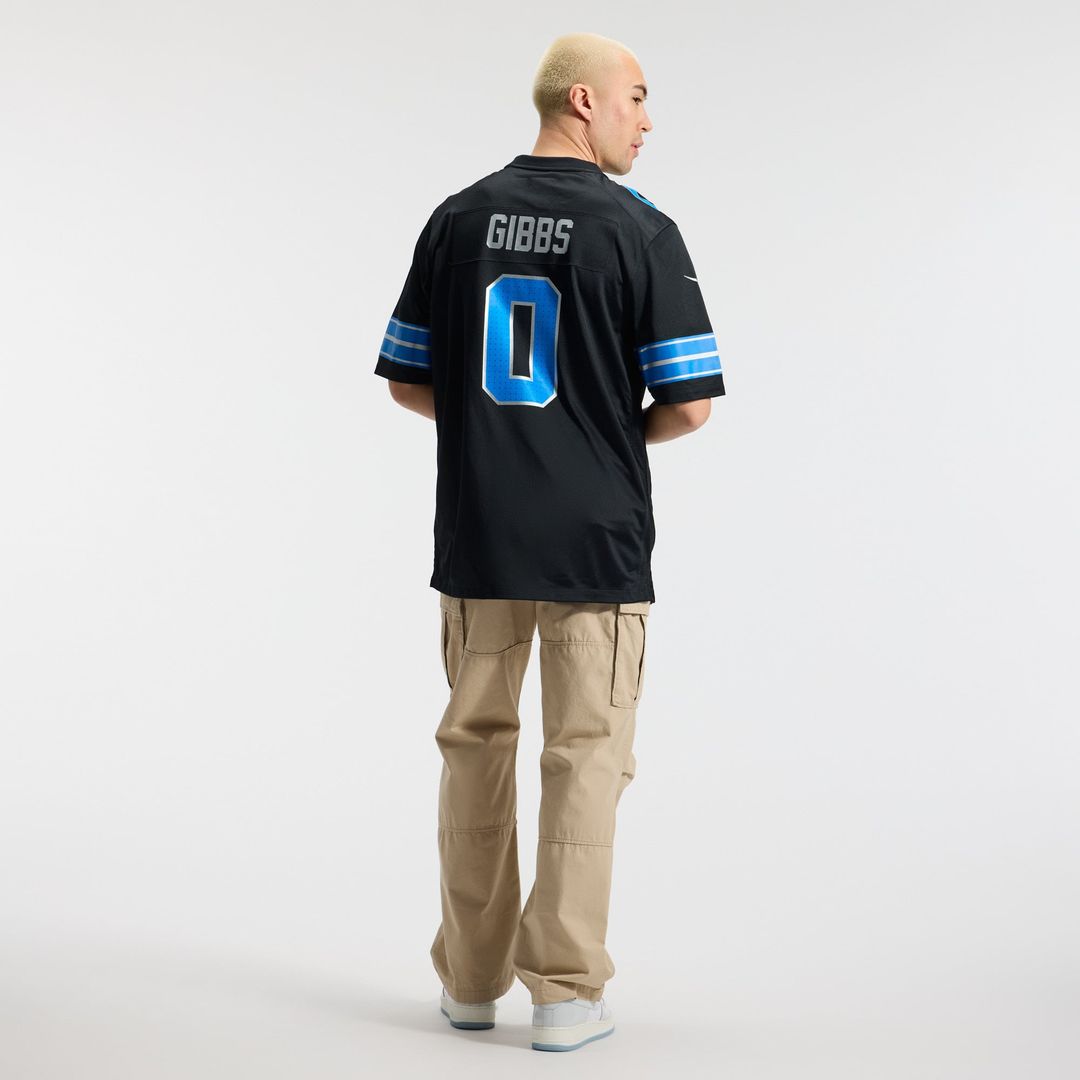 Jahmyr Gibbs Detroit Lions Game Player Jersey - Blue