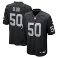 Segun Olubi Las Vegas Raiders Team Game Jersey - Black
