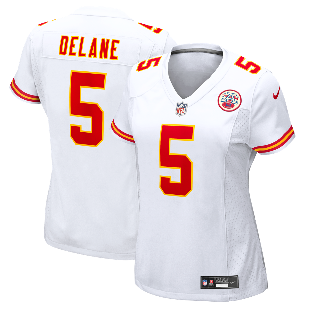 Mansoor Delane Kansas City Chiefs Women's Game Jersey - White