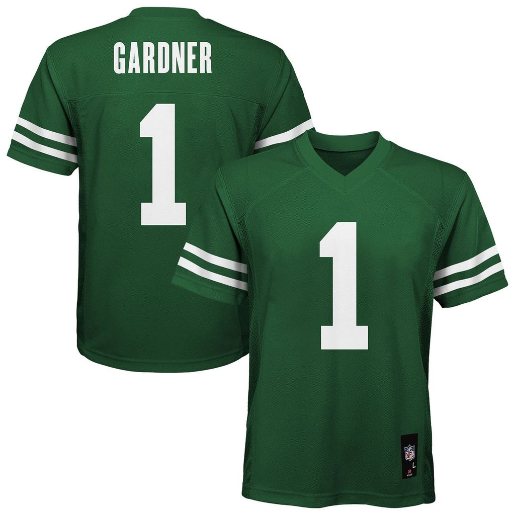 Ahmad Sauce Gardner New York Jets Youth Replica Jersey - Green