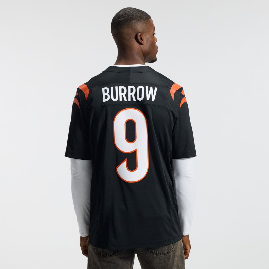 Joe Burrow Cincinnati Bengals Team Vapor F.U.S.E. Stitched Limited Jersey - Black