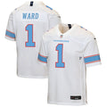 Cameron Ward Tennessee Titans Youth Game Jersey - White