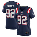 Joshua Farmer New England Patriots Women's Team Game Jersey - Navy