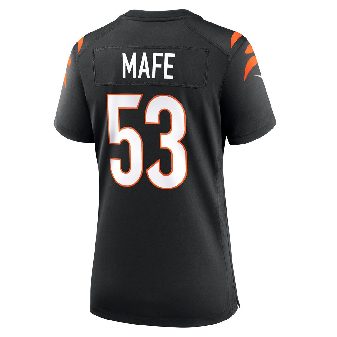 Boye Mafe Cincinnati Bengals Women's Team Game Jersey - Black