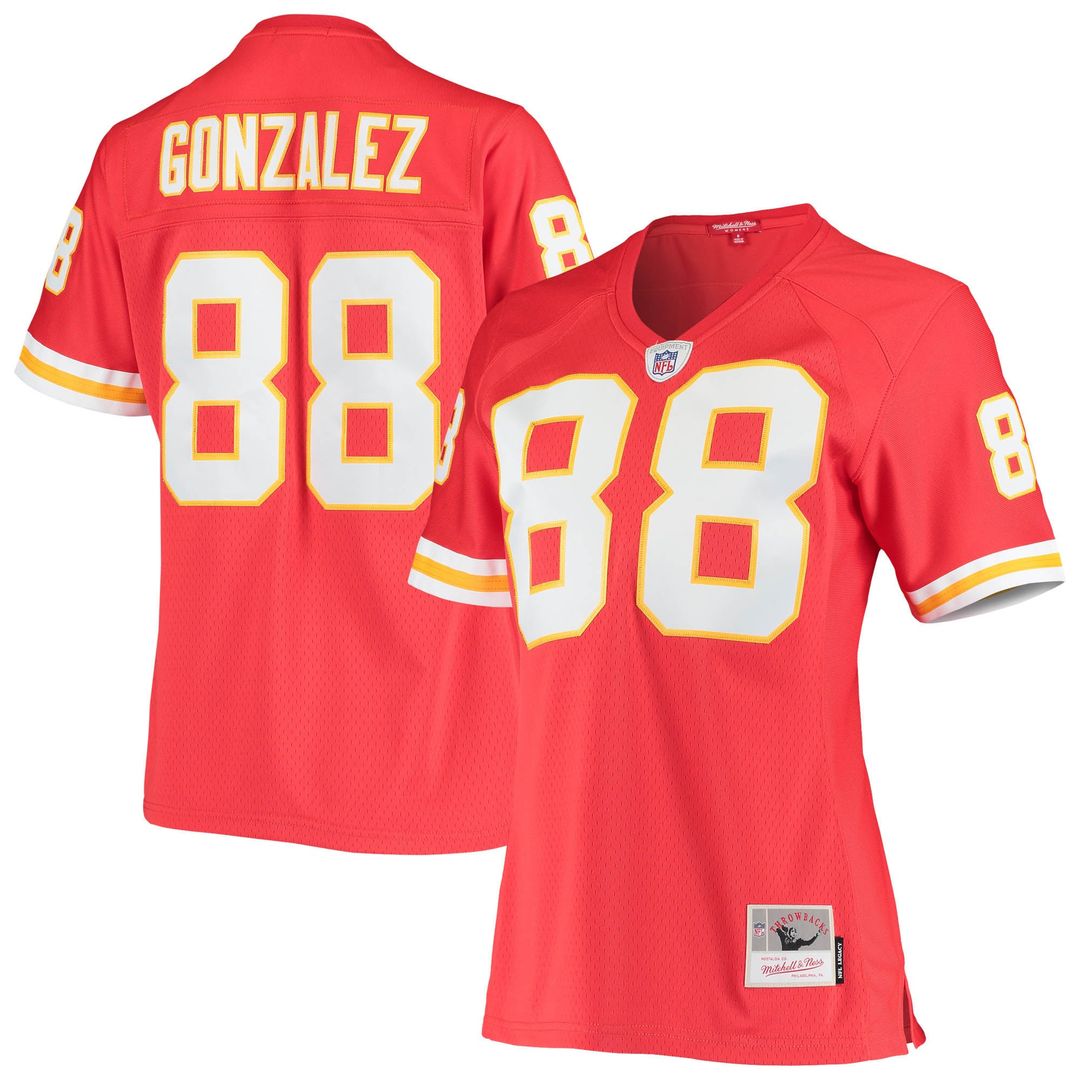 Tony Gonzalez Kansas City Chiefs Women's Legacy Replica Team Jersey - Red
