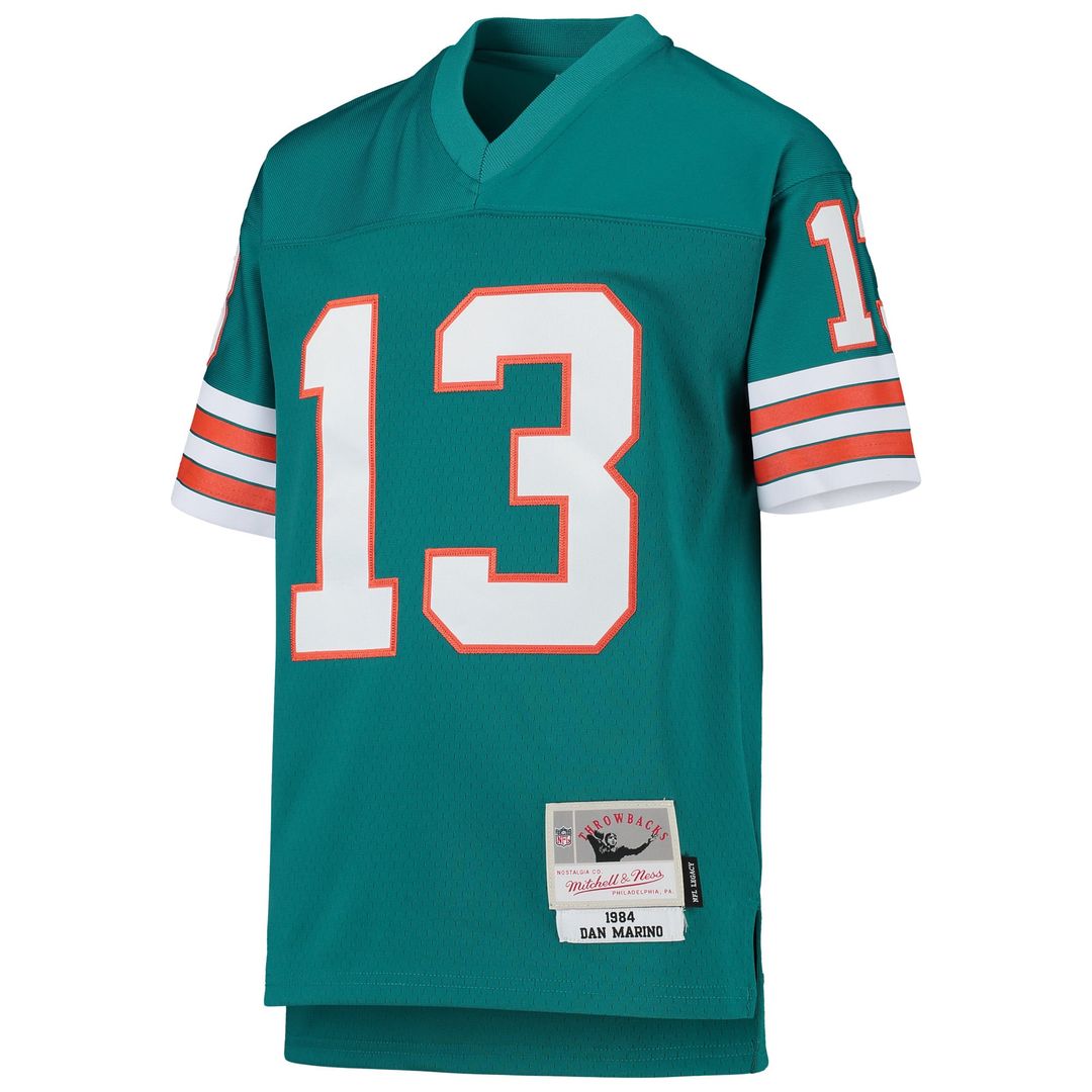 Dan Marino Miami Dolphins Youth 1984 Legacy Retired Player Jersey - Aqua