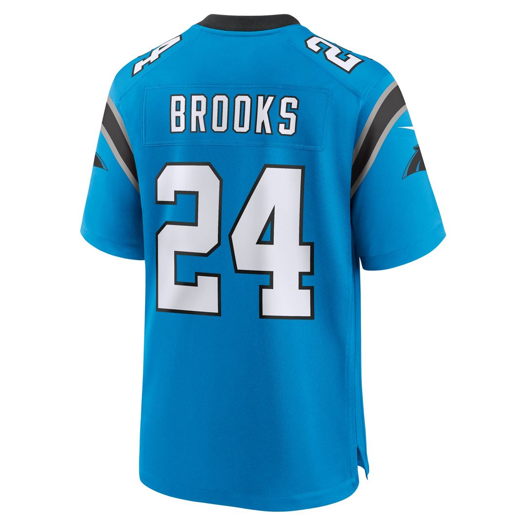 Jonathon Brooks Carolina Panthers Alternate Game Player Jersey - Blue