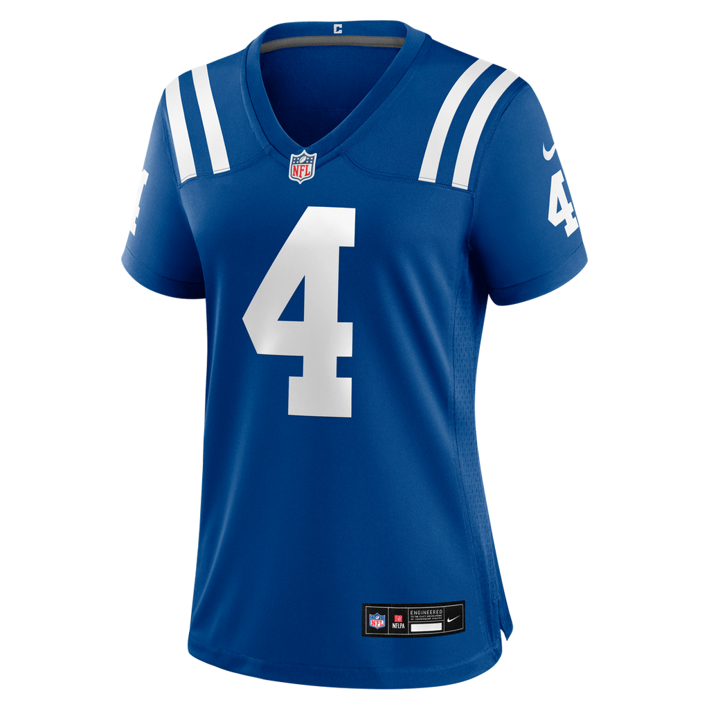 Adam Vinatieri Indianapolis Colts Women's Team Retired Game Jersey - Royal