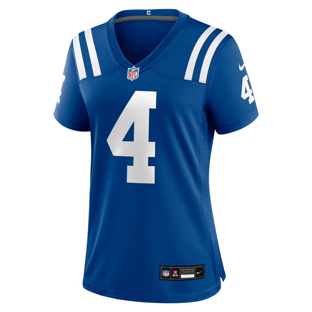 Adam Vinatieri Indianapolis Colts Women's Team Retired Game Jersey - Royal