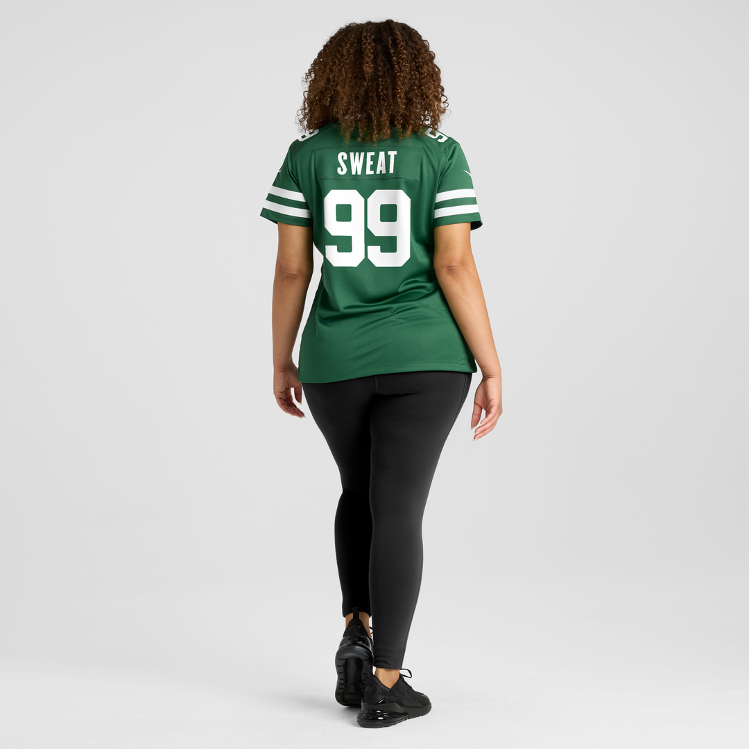 T'Vondre Sweat New York Jets Women's Team Game Jersey - Legacy Green