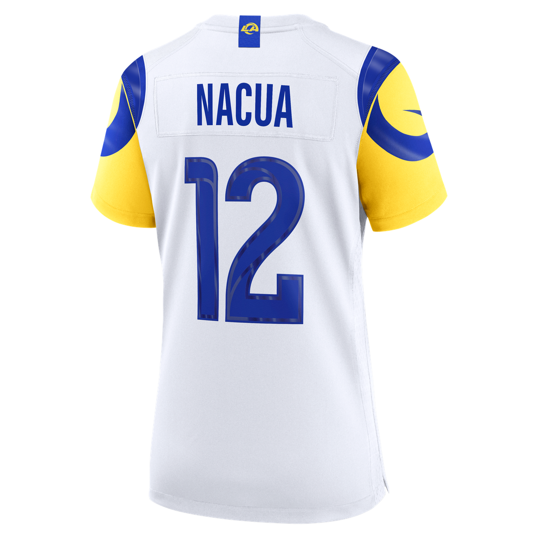 Puka Nacua Los Angeles Rams Women's Game Jersey - White