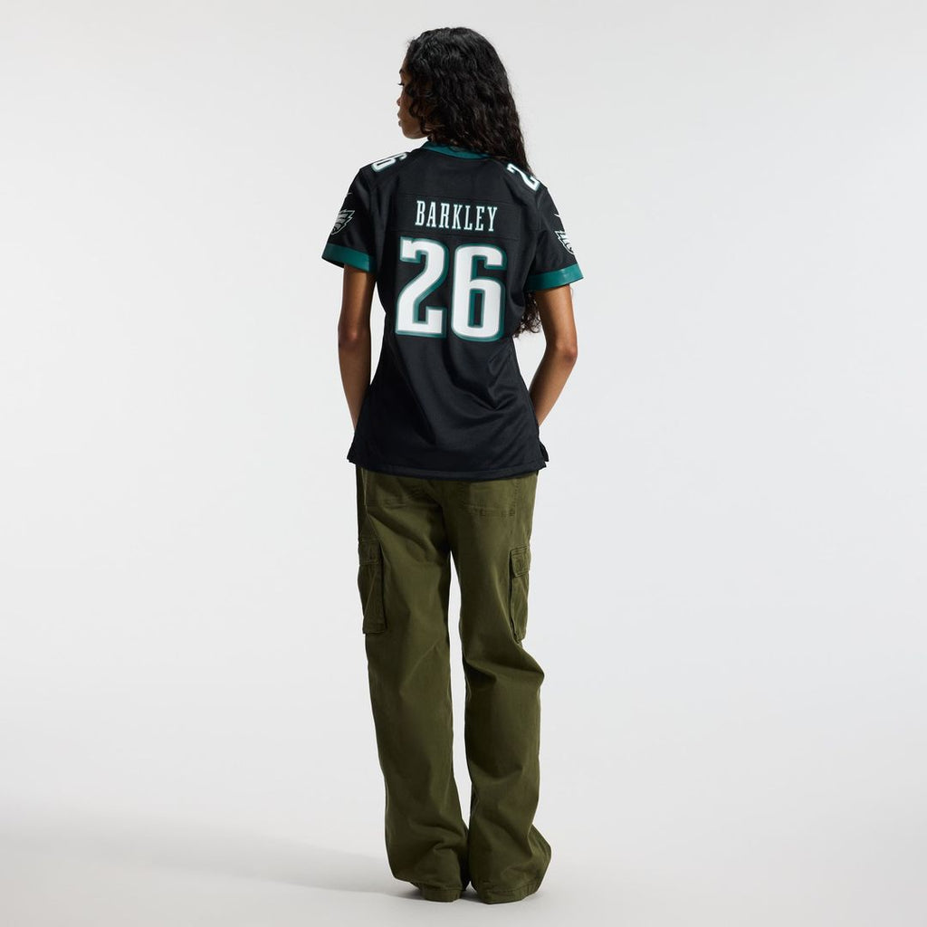 Saquon Barkley Philadelphia Eagles Women's Game Jersey - White