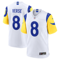 Jared Verse Los Angeles Rams White Game Player Jersey - White