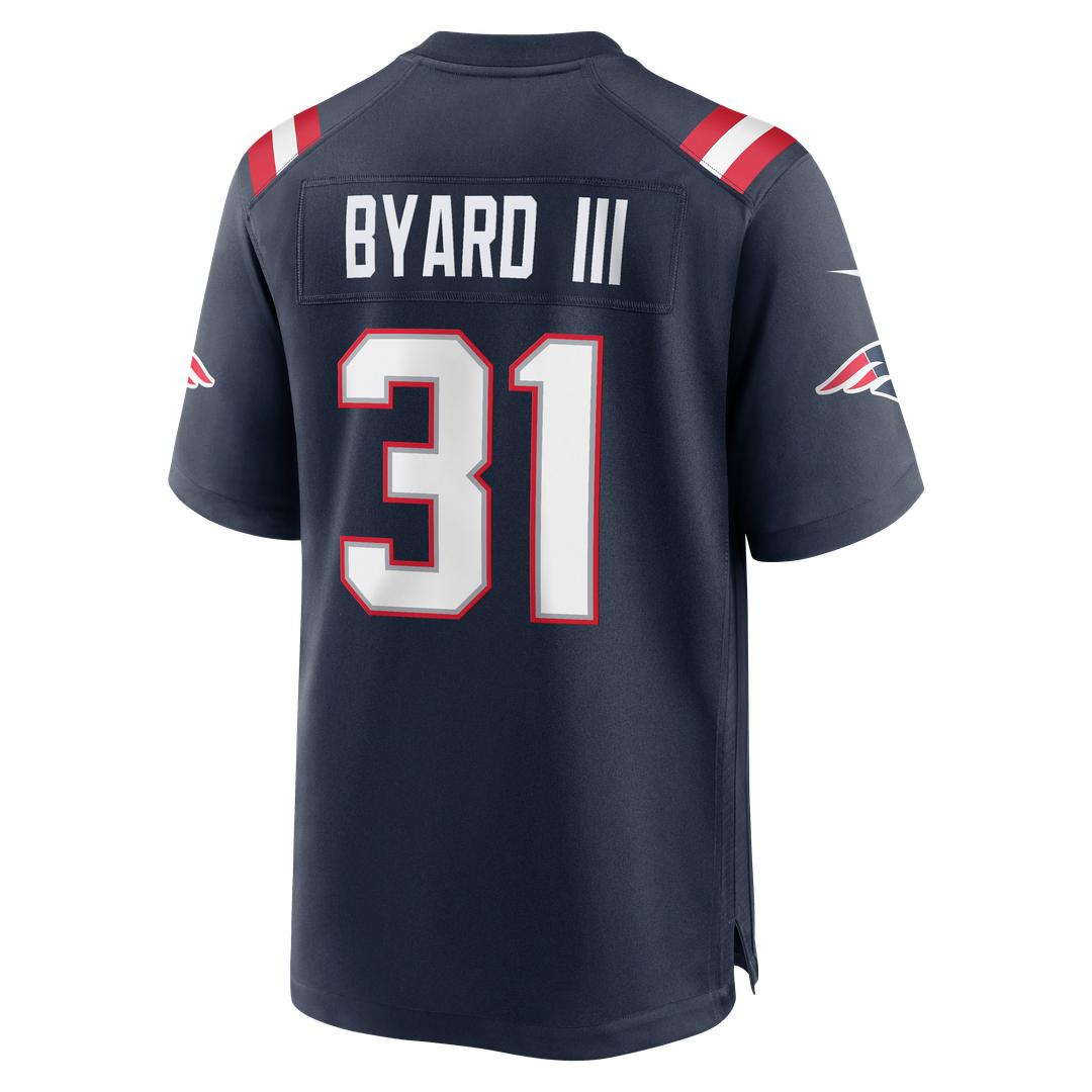 Kevin Byard III New England Patriots Team Game Jersey - Navy