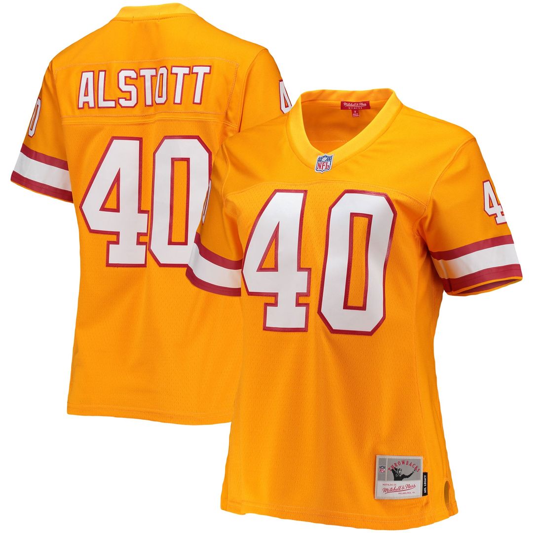 Mike Alstott Tampa Bay Buccaneers Women's Legacy Replica Player Jersey - Orange